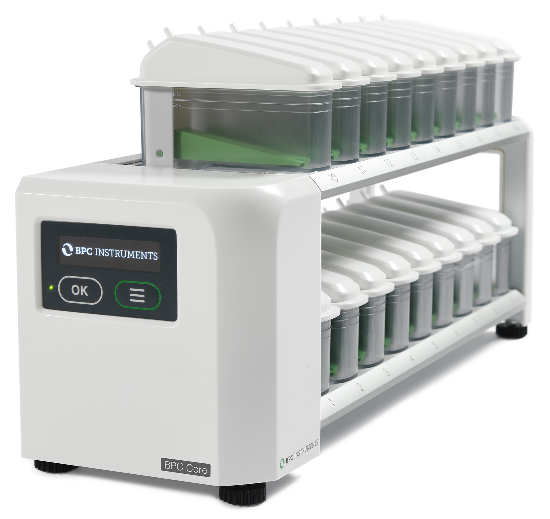 BPC Core gas volume and flow meter array